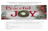CLAREMONT UNITED METHODIST CHURCHclaremontumc.net/cumc/Newsletters/worshipguides/2019-12...2019/12/22  · Matthew 1:18-25 New Testament pg. 1 (blue) pg. 1 (red) ANTHEM ^Joy to the