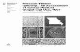 epricautture rtmen SeIvice Fo o , -AnAssessment Of Timber ... · 0 50 100 15'0 200 Million board feet • White oak and cottonwood were the two, I Figure 3.mSaw-log production in