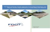 The Role of Florida Transit Agencies in Providing ...€¦ · Diane Quigley, FDOT Transit Planning Administrator hris ... interviewed and to participate in stakeholder forums that