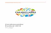 CARABASSAMBA FESTIVAL 20162016+ang.pdf · !2 Índex pàg. 03 about us 04 carabassamba p’school carabassamba jr carabassamba carabassamba bateria fogosa 05 mcarabassamban master