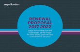 RENEWAL PROPOSAL 2017-2022 - Angel London€¦ · Islington Green - repaving, quieter delivery surface, removing all the bins, new cycle racks marketing businesses in newsletters