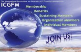 The International Consortium On Governmental Financial … · 2017-06-14 · The International Consortium On Governmental Financial Management. The Consortium is unique in the financial