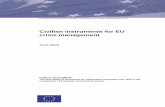 Civilian instruments for EU crisis managementCivilian instruments for EU crisis management 5 1 Introduction EU crisis management, to be effective, will need to marry the full range