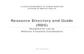 Resource Directory and Guide (RDG) Health/… · McFarland MHC Christine Elvidge christine.elvidge@illinois.gov 1-217-786-6039 Nancy McVey nancy.mcvey@illinois.gov 1-217-786-6039