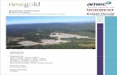 Blackwater Gold Project British Columbia NI 43-101 ... · Inc (AMEC). This certificate applies to the technical report prepared for New Gold Inc (New Gold) titled “Blackwater Gold