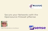 Secure your Networks with the Opensource Firewall pfSense · Firewall Rules Rules are inbound (to the pfSense box) First rule wins, the rest will be ignored Stateful filtering Aliases