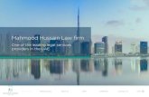 Mahmood Hussain Law firm · 2020-03-10 · COMPANY PROFILE Mahmood Hussain Advocates and Legal Consultancy (MHLF) was founded in September 2012 by Mr. Mahmood Hussain. Since then,