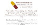 Antibiotic Prescribing for Adults and Children with …...Antibiotic Prescribing for Adults and Children with Pneumonia in the Philippines: Results of the 2017 Global PPS Mari Rose