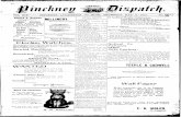 i 'T inckmvpinckneylocalhistory.org/Dispatch/1901-05-02.pdf · P ^•'i r^J^V^t ,¾¾¾¾ 4. '-/•-. r