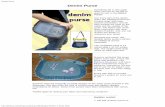 Denim Purse - Embroidery Libraryjeans looks great with other shades of denim. And, you can choose any design to customize your purse! Recycled and roomy, this durable denim purse is