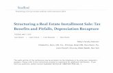 Structuring a Real Estate Installment Sale: Tax Benefits ...media.straffordpub.com/products/structuring-a-real... · 5/7/2019  · •Within the scope of a disposition of real property,