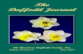 The Daffodil Journal...The DaffoDil Journal ISSN 0011-5290 Quarterly Publication of the American Daffodil Society, Inc. Volume 45 June 2009 No.4 OFFICERS OF THE SOCIETY George Dorner