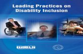 Leading Practices on Disability Inclusion...Leading Practices on Disability Inclusion initiative, the U.S. Chamber of Commerce and the US Business Leadership Network (USBLN®) invited