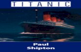 CHAPTER ONE - 101books.ru · In 1898, Morgan Robertson wrote a book called Futility or The Wreck on the Titan. The book told the story of a ship crossing the Atlantic. It hit an iceberg