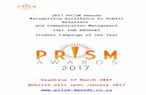PRISM Awardsprism-awards.co.za/wp-content/uploads/2017/02/Call-for-…  · Web viewEvidence such as testimonials from the community or NPO/NGO should be included in the submission.