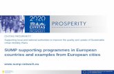 SUMP supporting programmes in European …...• Strong traditional transport planning approaches focused on infrastructure and motorised traffic; • Dependence on EU projects regarding
