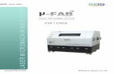 CIS / CIGS · CIS / C NING SYSTEM IGS KORThermScience Co.,Ltd. µ-FABTM LASER PATTERNING S µ-FABTM can cells. This high p ultra-short The system 200㎜X 200 ... Wavelength : 1064/532/35
