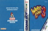 Wario Land 3 - Nintendo Game Boy Color - Manual ... · For free, automated game play tips and news, call Nintendo's Power Line at: 1-425-885-7529 This may ask With 1-900-451-4400