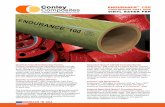 ENDURANCE 100 - Conley Composites · 2020-02-07 · Endurance™ pipe has been proven to provide over 2 times the impact resistance over competitor pipes as well. Pressure and Temperature
