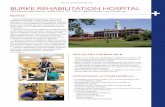 SPECIAL ADVERTISING SECTION BURKE REHABILITATION … · Commission on Accreditation of Rehabilitation Facili-ties (CARF). Burke provides intensive inpatient rehabilitation for a broad