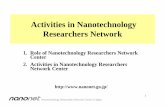 Activities in Nanotechnology Researchers Network · Nano Machine ] Hirokazu Hotani, Nagoya University [Creation of Bio Device / System that Uses Chemical / Biosystem Molecules for