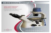 EXI-310 Inverted Microscope · ACCU-SCOPE's new EXI-310 Inverted Tissue Culture Microscope is the premier choice for observing cell and tissue cultures. With ultra-sharp, Infinity-corrected