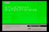 Apprentice and trainee destinations 08 · Student intentions 2011 3 . 11 . Contents . Introduction 4 Scope 4 Technical notes 4 More information 4 Training intentions at enrolment
