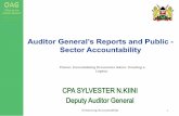 Auditor General’s Reports and Public - Sector Accountability€¦ · 2. All Funds and Authorities of the NG and CG 3. All Courts 4. Every Commission and Independent Office 5. National