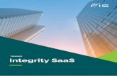 TREASURY Integrity SaaS - Global Banking Software ... · Integrity SaaS 3 Treasurers worldwide are looking for technology which simplifies and streamlines key department functions.