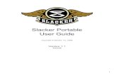 Slacker Portable User Guide · 2008-10-30 · The Software Player provides all of the great Slacker Radio features of the Slacker Web Player. In addition, you can store and organize