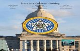State Use Contract Catalog · 2020-07-09 · Signs Subcontract Tote Bags Wearables Custom Awards Trophies Plaques Name Badges Name Plates & Holders Custom Picture Frames Wall Art