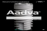 Pièces à commander Aadva Implants - GC Tech.Eu · 2018-06-07 · * norme ISO 13485 :2003 Un implant nécessite des solutions prothétiques de haute précision. Le Centre de fraisage
