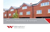 PVC-U WINDOWS & DOORS · a clear understanding of the sector and a reputation for delivering high quality, low maintenance PVC-U windows ... main activities are the extrusion of PVC-U