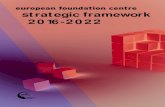 european foundation centre strategic framework 2016-2022 · 2016-2022 Strategic Framework against the backdrop of a Europe where there is a palpable and urgent necessity for civil