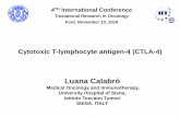 Luana Calabrò - ER Congressi · • M0 + M1a + M1b vs M1c without brain metastases vs M1c with brain metastases • Prior treatment (y/n) • ECOG PS (0/1) Week 1 Week 24 1 Initial