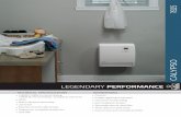 LEGENDARY - ElekNet€¦ · 7 8 2 5 LEGENDARY PERFORMANCE C A L Y P S O TECHNICAL SPECIFICATIONS • 2 000W (1 000W fan-forced heating, 1 000W fan-forced heating – activated by