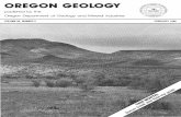 Ore Bin / Oregon Geology magazine / journal · Oregon Geology is designed to reach a wide spectrum of readers interested in the geology and mineral industry of Oregon. Manuscript