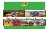 National Agriculture Policyreliefweb.int/sites/reliefweb.int/files/resources/NAP_Final_Signed.pdf · THE NATIONAL AGRICULTURE POLICY ... DARS Department of Agricultural Research Services
