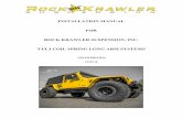 INSTALLATION MANUAL FOR ROCK KRAWLER SUSPENSION, INC. TJ …pureperformancegroupinc.com/hosted/directions/TJ... · 12/1/2018  · 12/01/18 . Dear customer: Thank you for purchasing