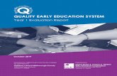 QUALITY EARLY EDUCATION SYSTEM · QEES Year 1 Evaluation Report 6 Objective 2 Provide coaching to 165 countywide early childhood education practitioners participating in CALM. CALM