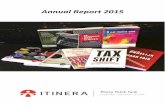 Annual Report 2015 - Itinera Institute...invited in several VRT-shows – Itinera Café Leo Neels 30/01/2015 Itinera Café – 05/02 – Why media are good for you – Leo Neels 04/02/2015