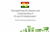 Strengthening the Mastery and Understanding of P5 and P6 ... Parents... · Presentation 2 Presentation 4 850 ÷ 8 = 106.25 850 ÷ 8 = 106.3 ≈ 106.3 Calculator ... 2019 PSLE Paper