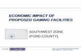 ECONOMIC IMPACT OF PROPOSED GAMING FACILITIES Reports/CE - Ford Presentat… · Existing Lodging AAA Expedia Travelocity Best Western Country Inn & Suites 66 3 3 Holiday Inn Express