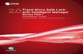 t-ball logo, Trend Micro Safe Lock, Safe Lock Intelligent ...€¦ · Safe Lock Intelligent Manager Setup opens in uninstall mode. 2. Click Next >. 3. Optionally, select Safe Lock