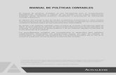 MANUAL DE POLÍTICAS CONTABLES - WordPress.com · MANUAL DE POLÍTICAS CONTABLES 1. A partir del 1 de enero de 2017 entra en vigencia en Colombia el Decreto 2496 de 2015 mediante