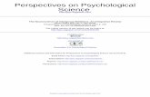 Perspectives on Psychological Science...Perspectives on Psychological Science 2014 9: 245 ... De Dreu, Greer, Van Kleef, Shalvi, & Handgraaf, 2011). In the domain of intergroup relations,