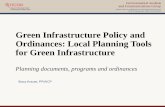 Green Infrastructure Policy and Ordinances: Local Planning Tools …water.rutgers.edu/Presentations-FixingFlooding/PM_TractB... · 2016-02-27 · atmosphere enhancement, traffic calming,