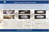 quartz,silica,glass,CERAMIC,Laboratory,Quartz Glass Tube ...yongsin-quartz.com/pdf2/quartz_sand.pdfigh purity quartz are largely used as fundamental material for high end quartz countertop.