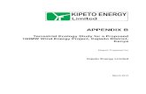 APPENDIX B - Overseas Private Investment Corporation site...Terrestrial Ecology Study for a Proposed 100MW Wind Energy Project, Kajiado District, Kenya Prepared for: Kipeto Energy