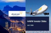 AAWW Investor Slides · World’s leading 747 charter operator High-profile sports, racing, entertainment charters: NFL, FC Barcelona, Manchester United, Formula One, Taylor Swift